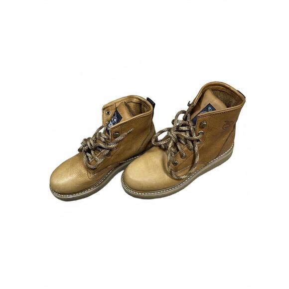 Georgia Boot Wedge 6 Inch Soft Toe Barracuda Gold - Picture 5 of 7